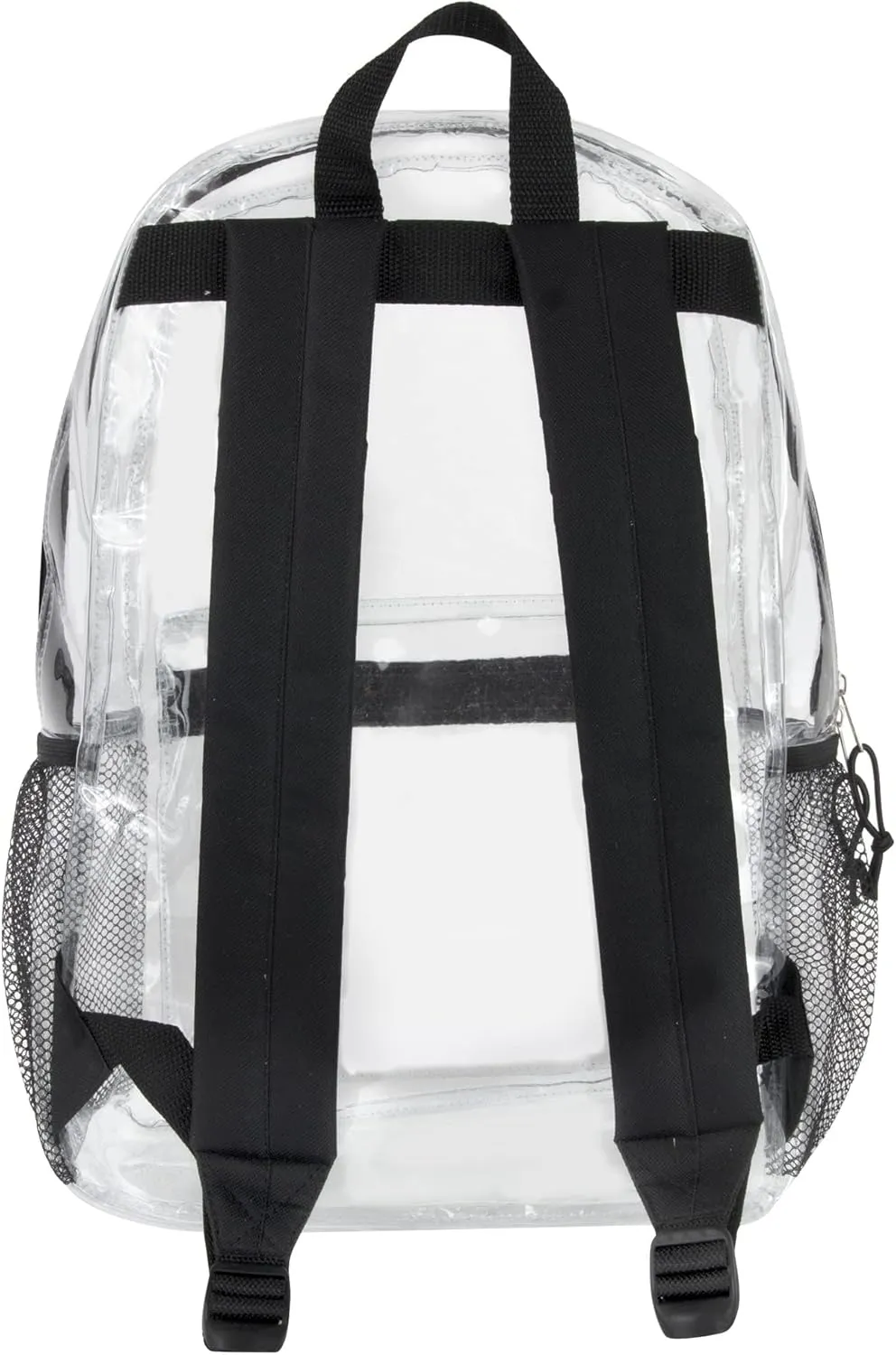 Bulk Clear Backpacks Wholesale for School 24 Pack Clear Backpacks for Boys, Girls, School, Stadium, Travel (Black Pack)