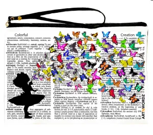 BUTTERFLIES FLY POUCH