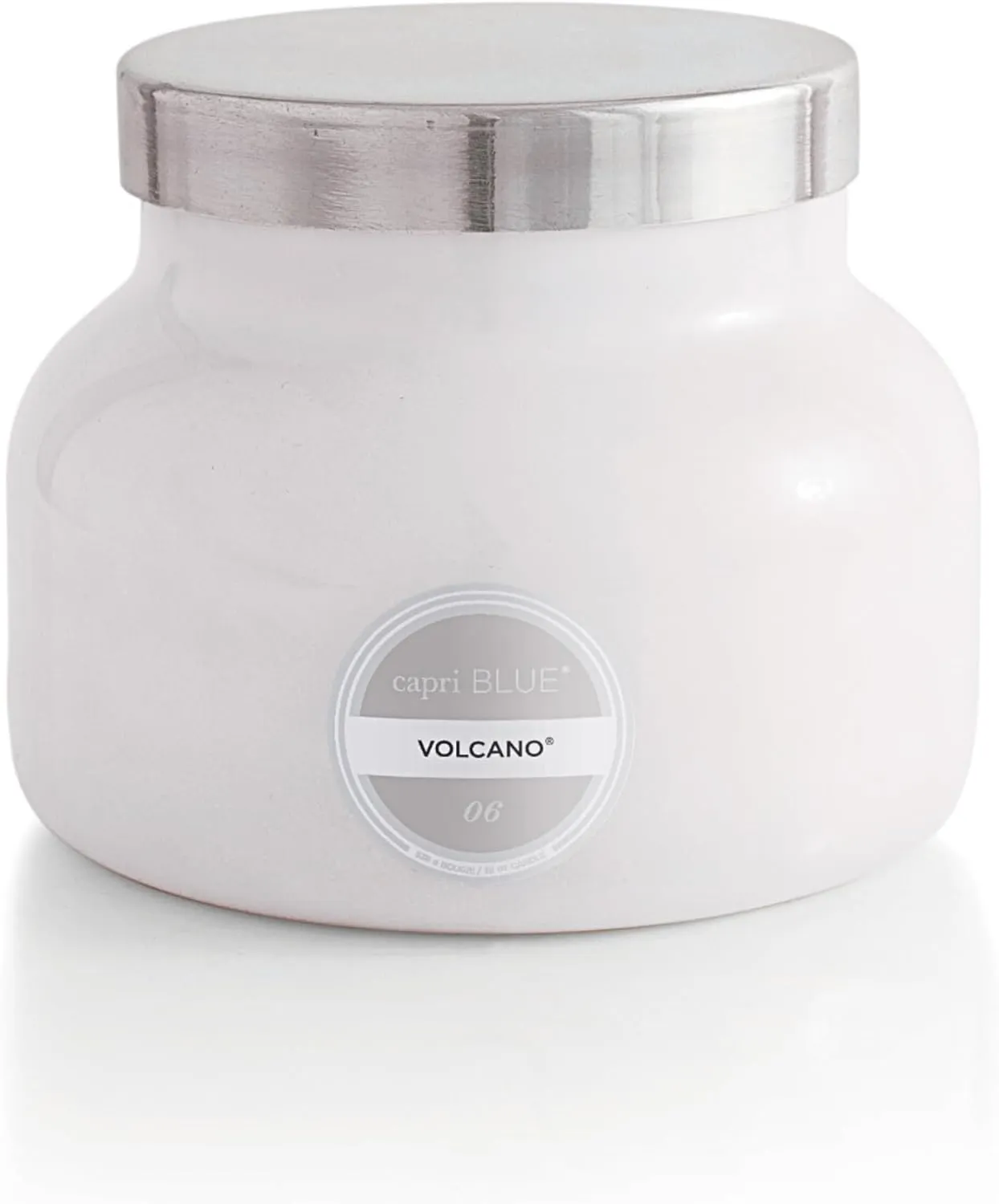 Capri Blue Volcano Scented Candles - Luxury Glass Jar Candles for Home Scented with Tropical Fruit & Sugared Citrus - Soy Wax Blend - Capri Blue Volcano - White Color (19 oz)