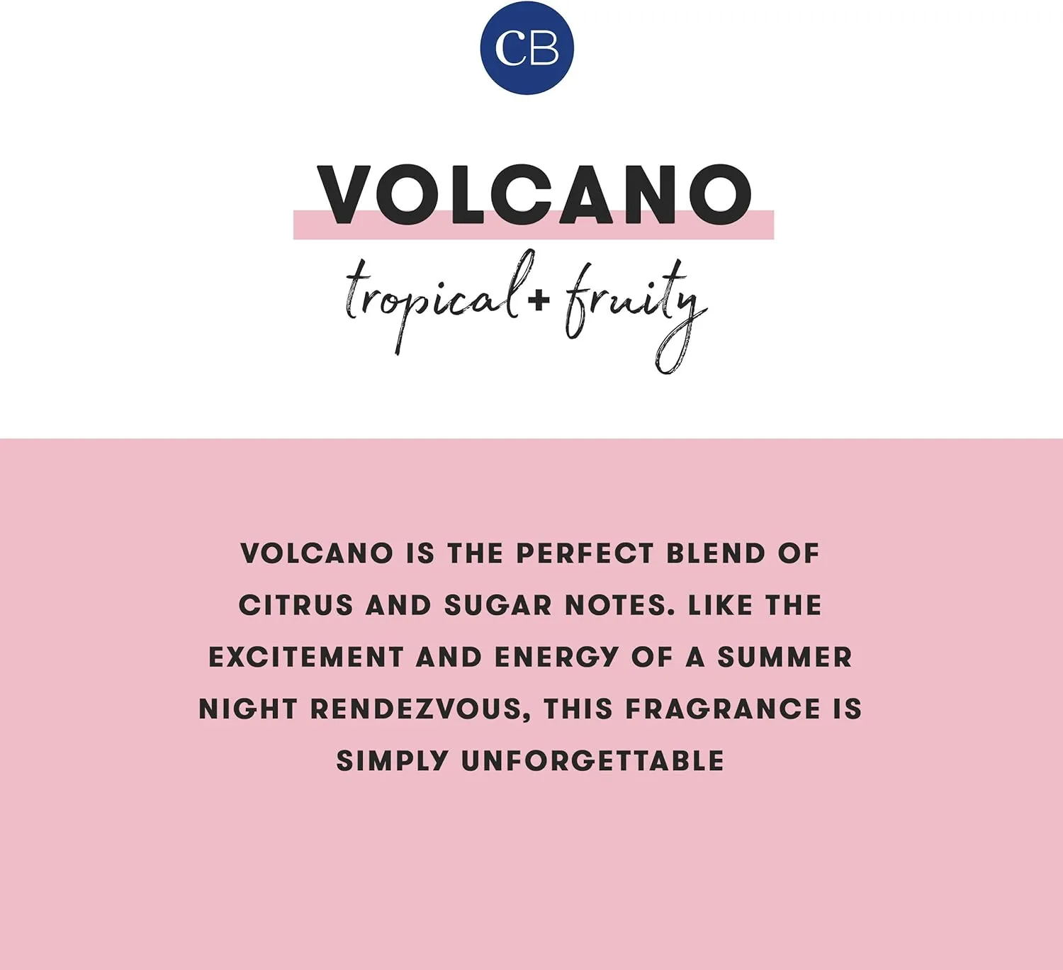 Capri Blue Volcano Scented Candles - Luxury Glass Jar Candles for Home Scented with Tropical Fruit & Sugared Citrus - Soy Wax Blend - Capri Blue Volcano - White Color (19 oz)