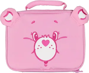 Care Bears Lunch Box Cheer Bear Embroidered Face Design with 3D Ears Insulated Lunch Bag Tote