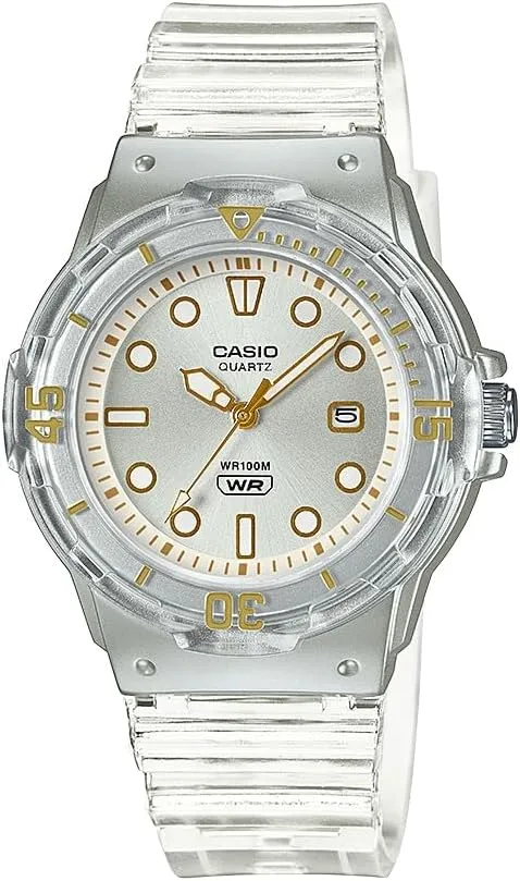 Casio Women's 'Dive Series' Quartz Transparent Resin Casual Watch LRW-200HS