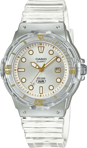 Casio Women's 'Dive Series' Quartz Transparent Resin Casual Watch LRW-200HS