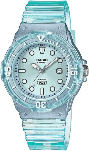 Casio Women's 'Dive Series' Quartz Transparent Resin Casual Watch LRW-200HS