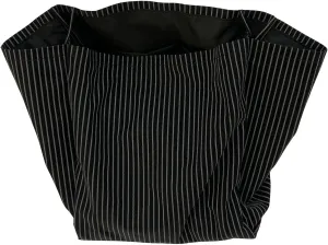 Casual Striped Large Tote Bag for Women Reusable Grocery Shopping Shoulder Bags Beach Work, Black