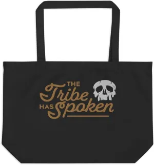 CBS Survivor The Tribe Has Spoken Embroidered Tote Bag - Officially Licensed