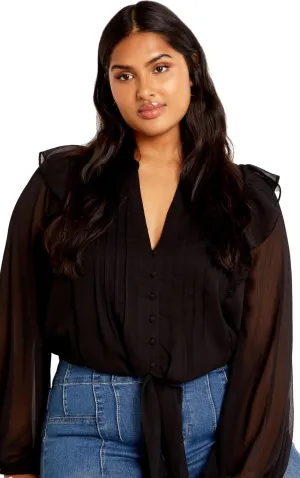 City Chic Women's Citychic Plus Size Shirt Melina