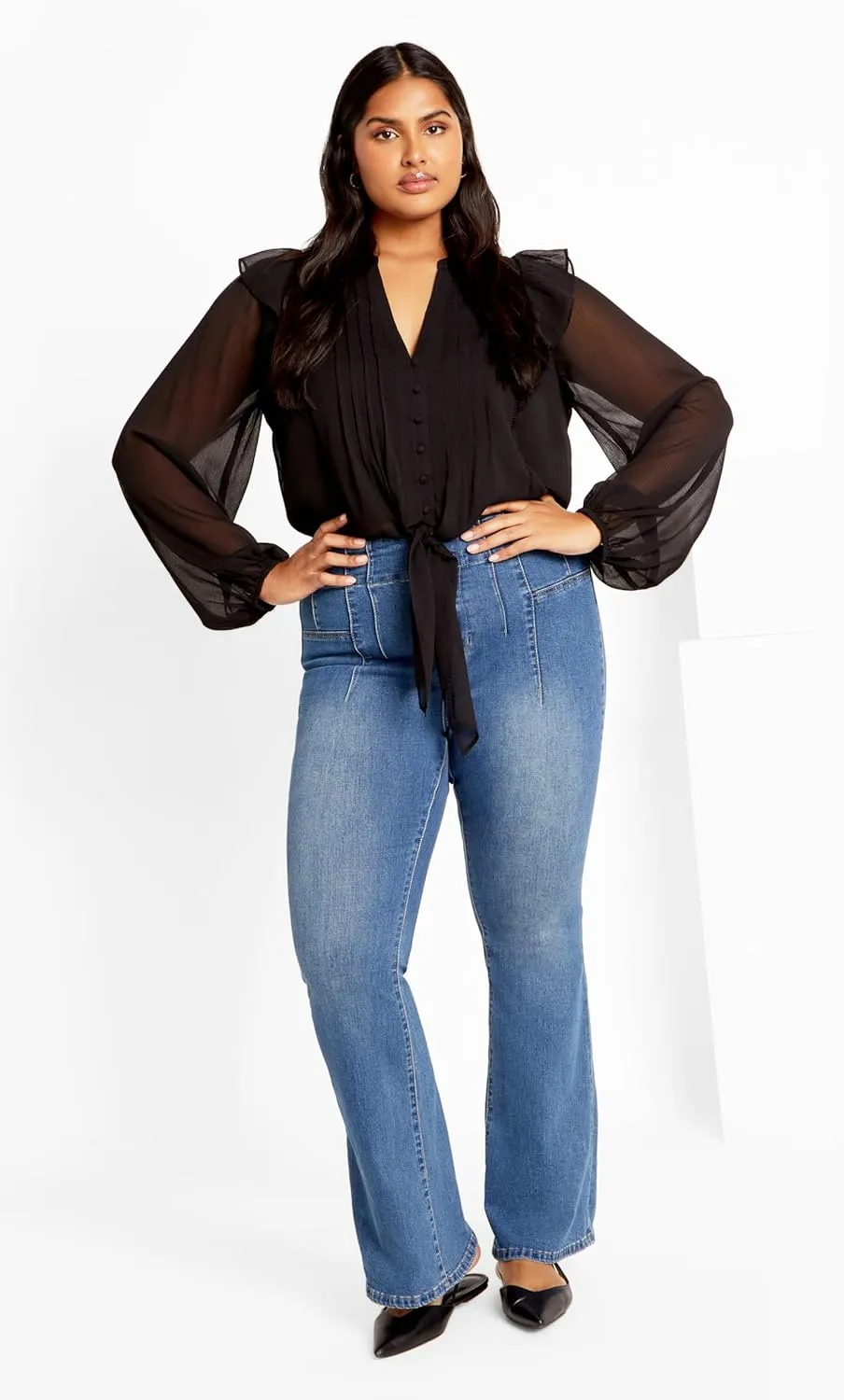 City Chic Women's Citychic Plus Size Shirt Melina
