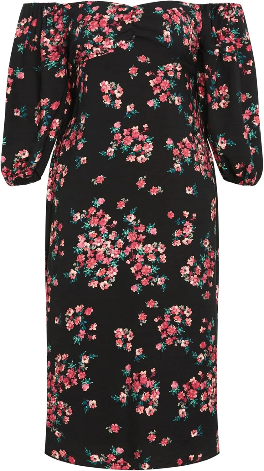 City Chic Women's Plus Size Dress Blake PRT