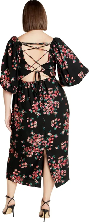 City Chic Women's Plus Size Dress Blake PRT