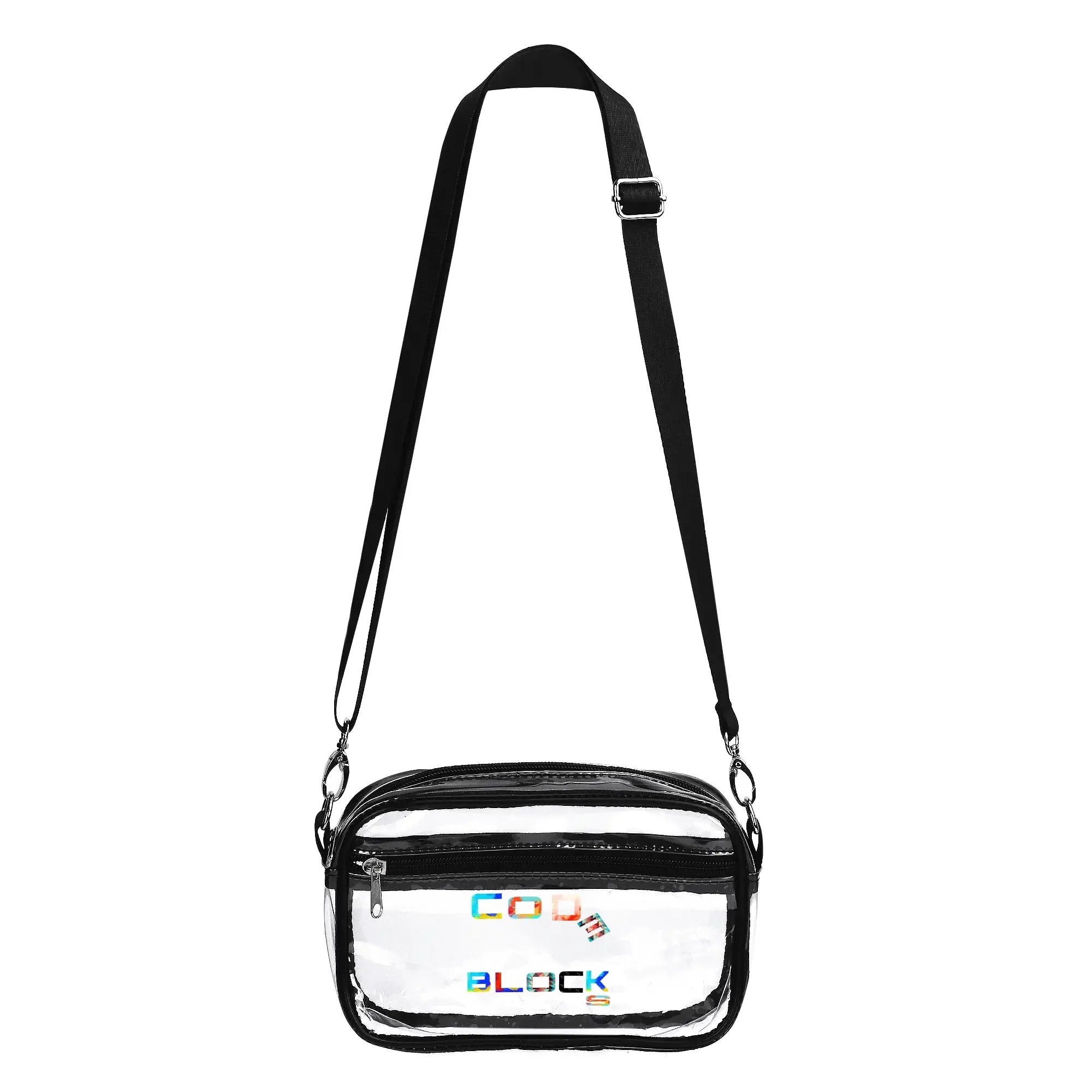 Clear Fashion Waterproof Transparent Summer Bag(Single-Sided Print)