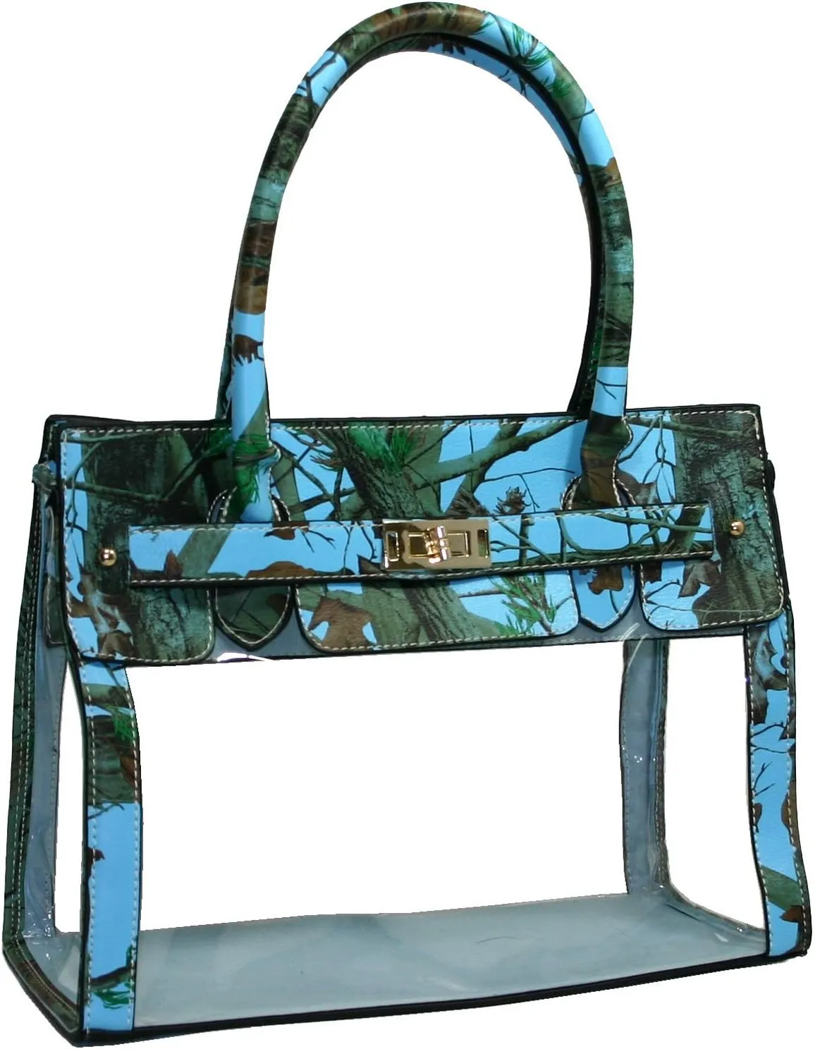 Clear Transparent Tote Purse Beach Bag Handbag