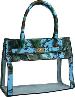 Clear Transparent Tote Purse Beach Bag Handbag