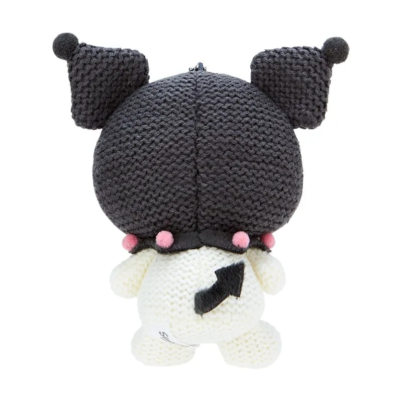 [Clearance]#[Sanrio] Amigurumi-style Knit Mascot Holder - Kuromi [JUN 2024] Sanrio Original Japan