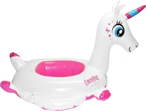 CocoNut Float Junior Pool Floats - Child Sized Inflatable Raft & Durable Water Toy - Stable Ride-On for Summer Parties & Swim Events Ages 18mo 