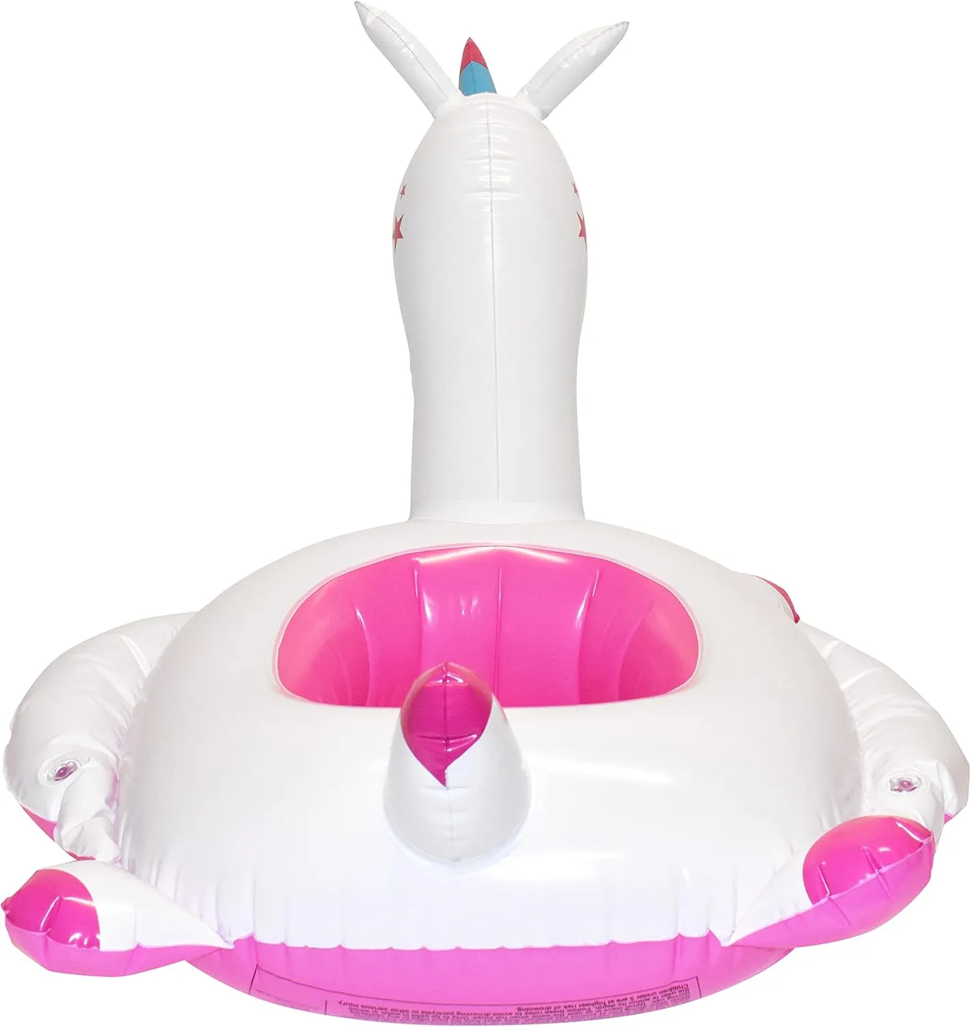 CocoNut Float Junior Pool Floats - Child Sized Inflatable Raft & Durable Water Toy - Stable Ride-On for Summer Parties & Swim Events Ages 18mo 