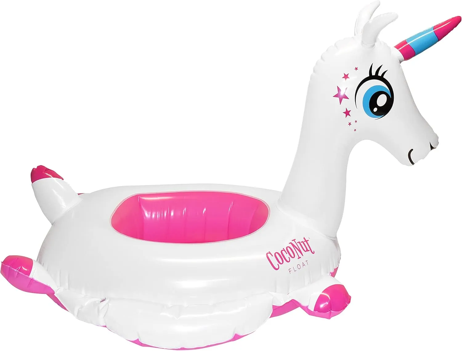 CocoNut Float Junior Pool Floats - Child Sized Inflatable Raft & Durable Water Toy - Stable Ride-On for Summer Parties & Swim Events Ages 18mo 