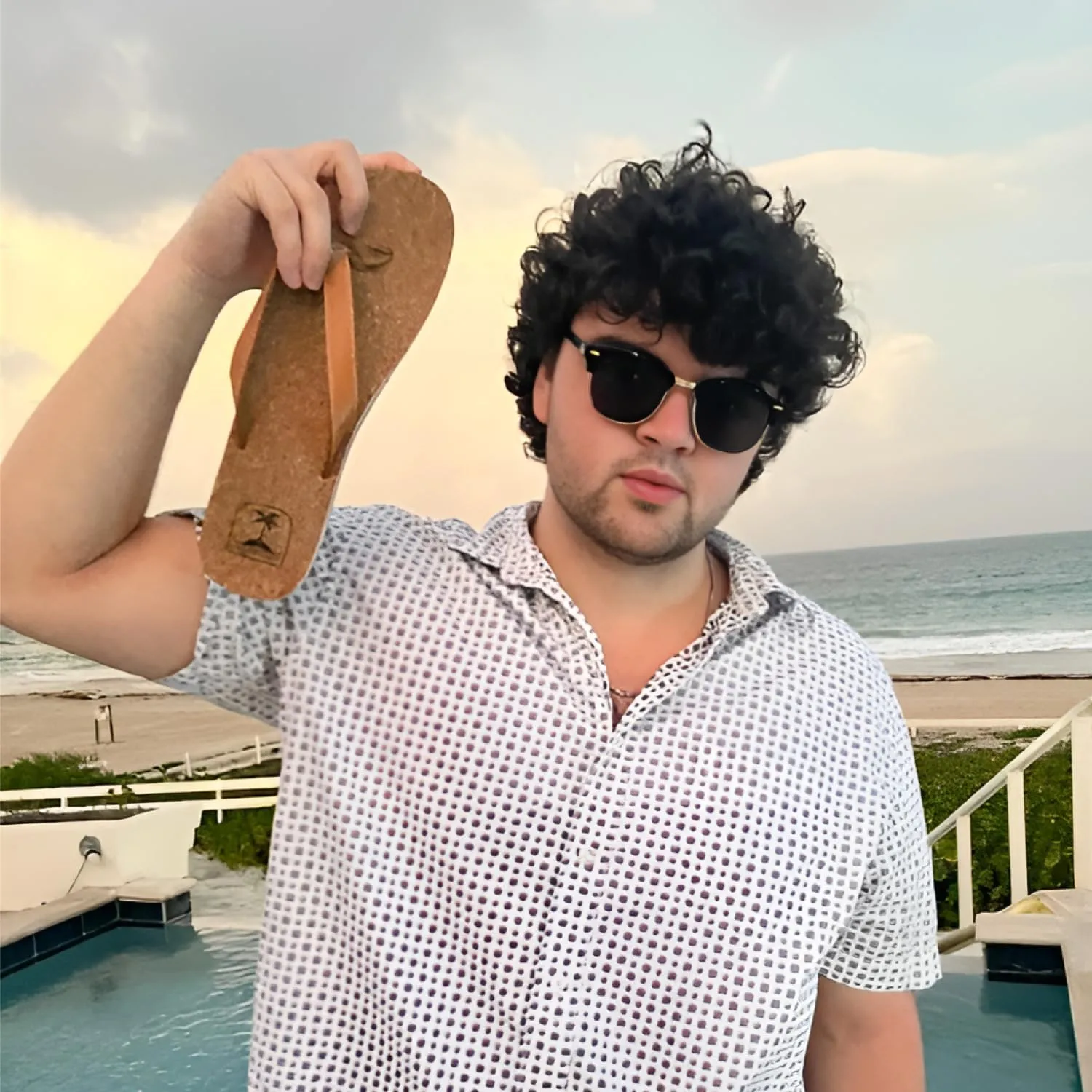 Coconut Infused Unisex Sandals – Ultra Soft Cushion Footbed with Arch Support, Faux Leather Straps, Coconut Scent Soles, Sandals for Beach & Casual Wear | Foot Forming Comfort Cork