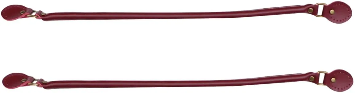 COHEALI 60cm Long Genuine Leather Bag Strap Handbag Belt Tote Bag Handle Replacement Thicken Belt
