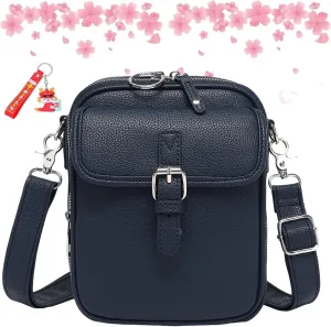 Collaborate Crossbody Leather Bag, Tojoyride Large Capacity Crossbody Bags, Collaboraten1 Purse Vintage Messenger Bag
