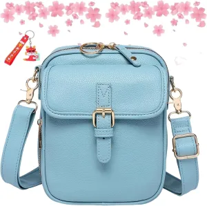 Collaborate Crossbody Leather Bag, Tojoyride Large Capacity Crossbody Bags, Collaboraten1 Purse Vintage Messenger Bag