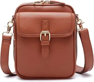 Collaboraten1 Crossbody Leather Bag, Collaborateam Urvashi Collaboration Anti Theft Shoulder Bags for Travel