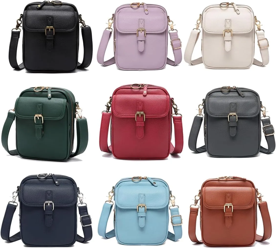 Collaboraten1 Crossbody Leather Bag, Urvashi Crossbody Leather Bag for women, Vintage Anti-Theft Messenger Shoulder Bags
