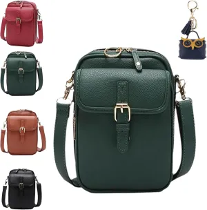 Comebybuy Purse Vintage Mini Messenger Bag, Vintage Large Capacity Messenger Bag for Women