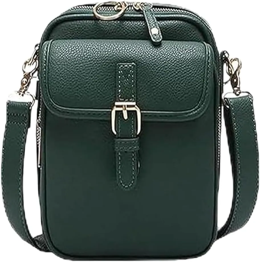 Comebybuy Vintage Large Capacity Messenger Bag, Upgrade Capacity Mini Messenger Bag,Vintage Messenger Bag with Card Slots