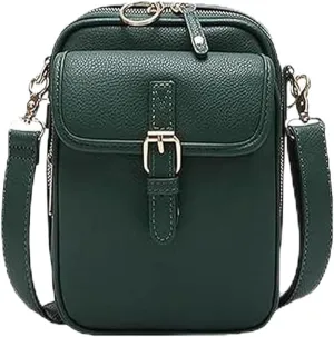 Comebybuy Vintage Large Capacity Messenger Bag, Upgrade Capacity Mini Messenger Bag,Vintage Messenger Bag with Card Slots