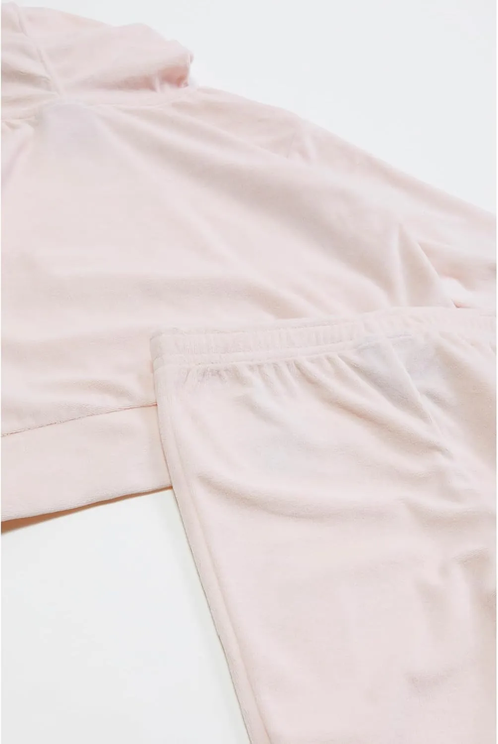 Converse girls Velour Pullover Hoodie & Flare Legging Set (Big Kid/Little Kid)