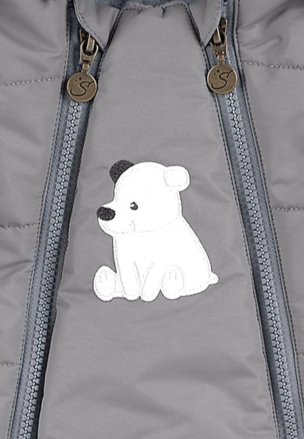 Coverall padded with hood polar bear Elia unisex-baby Overall
