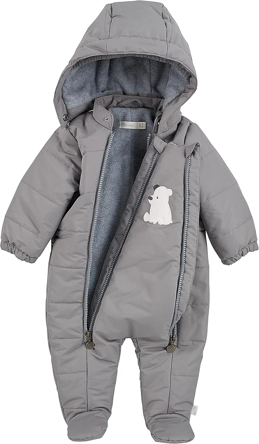 Coverall padded with hood polar bear Elia unisex-baby Overall