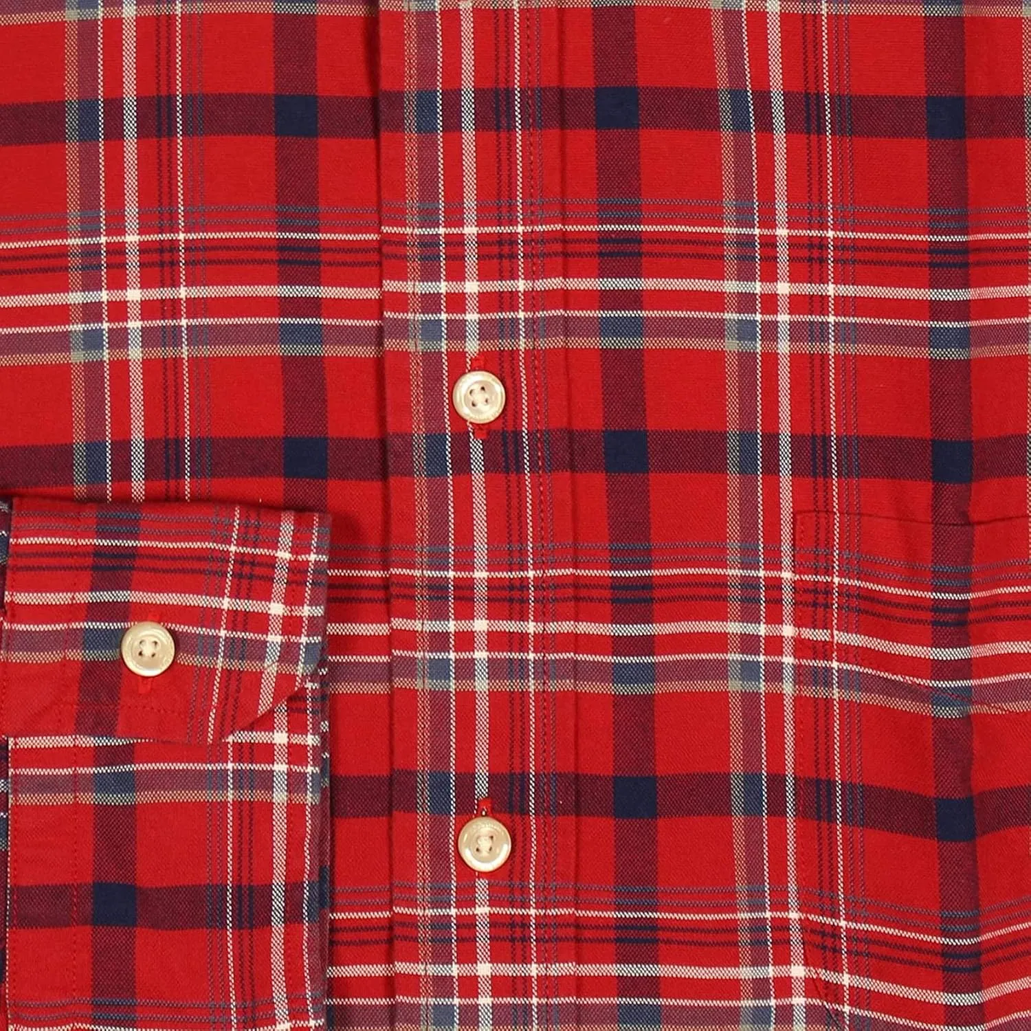Cremieux Plaid Oxford Long-Sleeve Woven Shirt