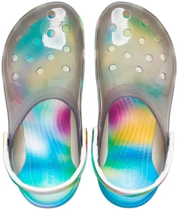 Crocs Unisex-Adult Classic Translucent Clog