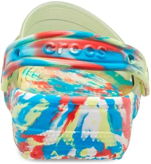 Crocs Unisex Adult Classic Translucent Marbled Clog