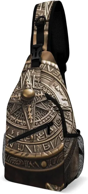 Crossbody Bag for Women Men Chest Bag Pirate Skull Sling Bag Crossbody Shoulder Bag Sling Backpack