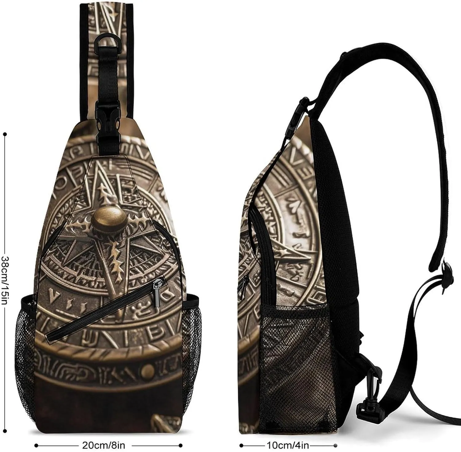 Crossbody Bag for Women Men Chest Bag Pirate Skull Sling Bag Crossbody Shoulder Bag Sling Backpack