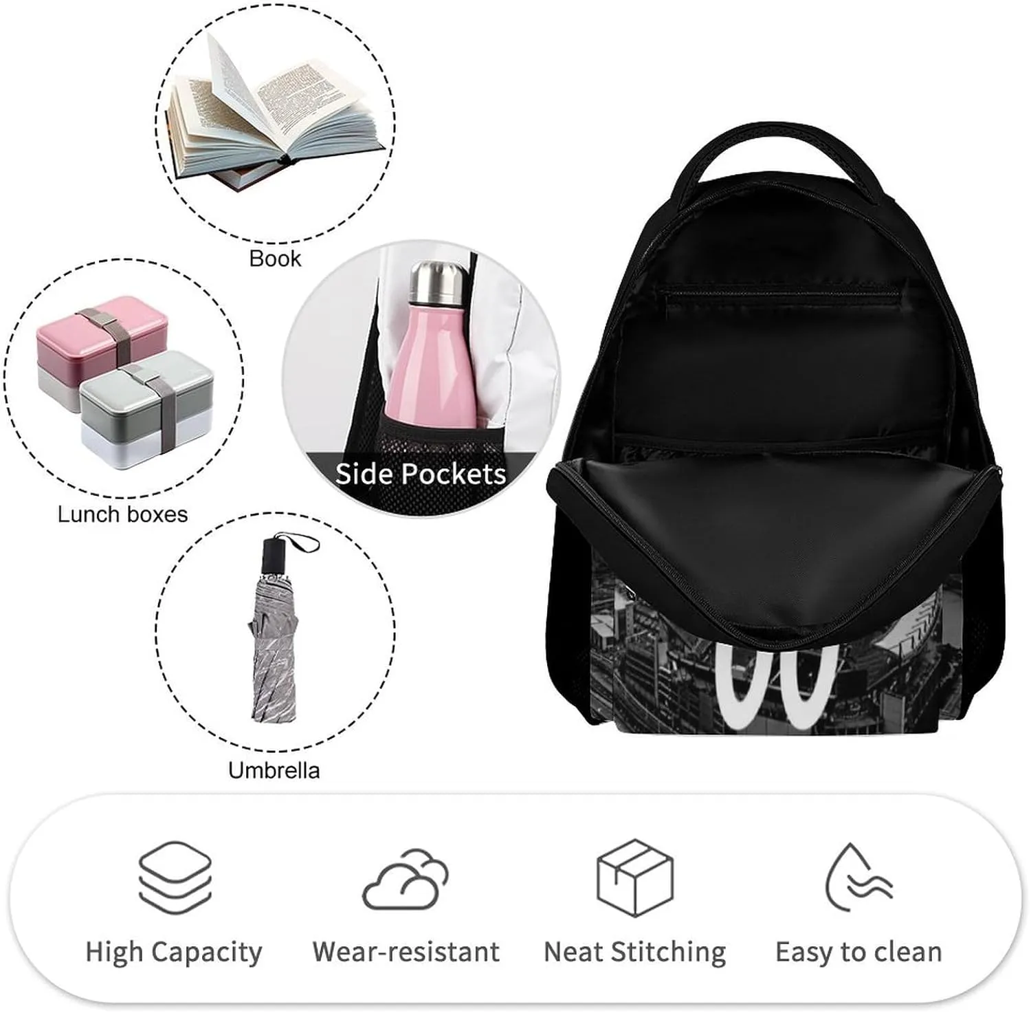 Custom Football Backpacks City Team Court Schoolbags Personalized Name Number Travel Camp Children Bag Fans Gift