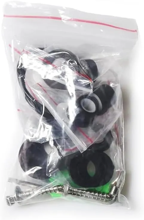 CWM Black Gasket Package Spare Part Bags for All CWM Commercial Faucet with Sprayer Deck or Wall Mount Pre Rinse Faucet,1 Pcs