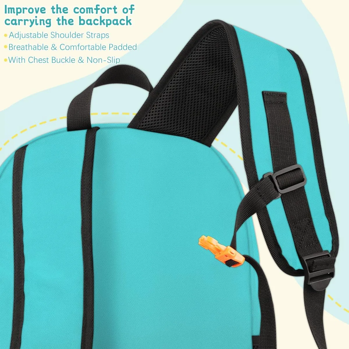 Cyan Travel Laptop Backpack, Waterproof Computer Bag for Women Men Adult, 18.3 Inch Large Work Nurse Teacher Bags Casual Daypack