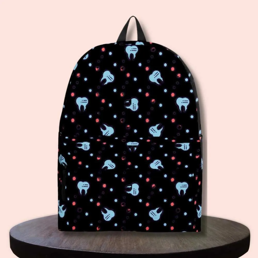Dentist Tooth Mosaic Backpack