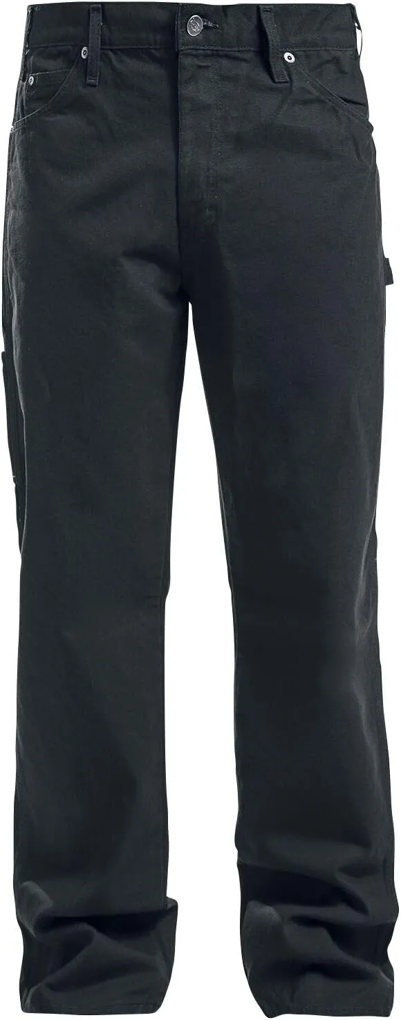 Dickies Men's Relaxed Fit Straight-Leg Duck Carpenter Jean