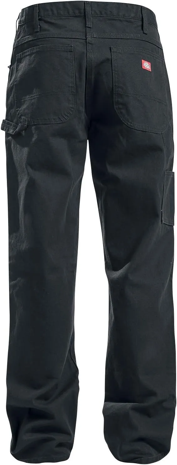 Dickies Men's Relaxed Fit Straight-Leg Duck Carpenter Jean