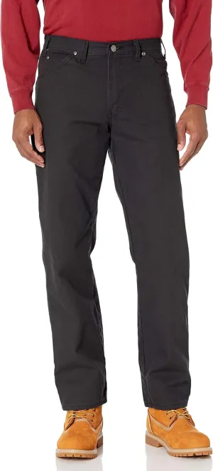 Dickies Men's Relaxed Fit Straight-Leg Duck Carpenter Jean