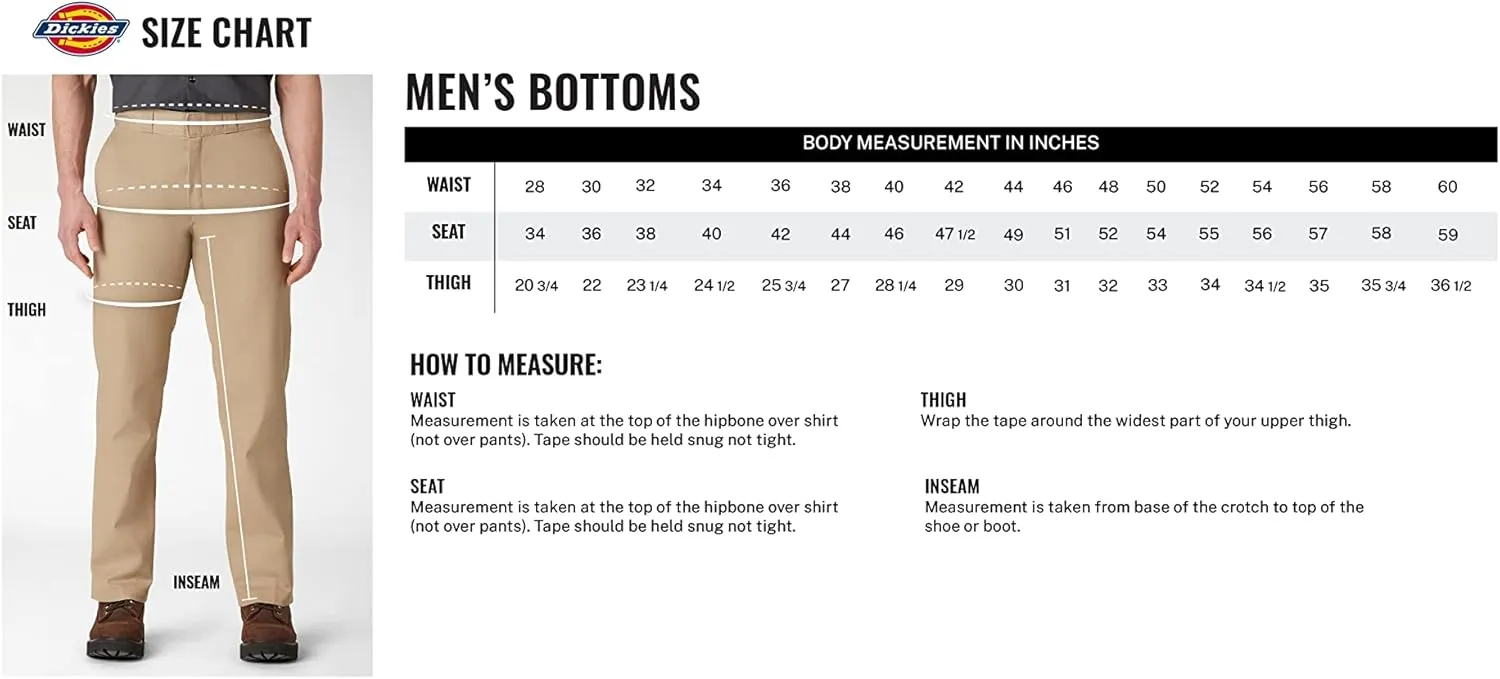 Dickies Men's Relaxed Straight-fit Cargo Work Pant