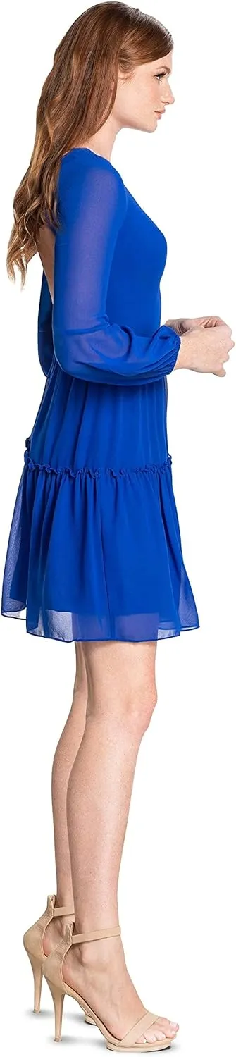 Dress the Population Women's Paola Fit and Flare Mini Dress