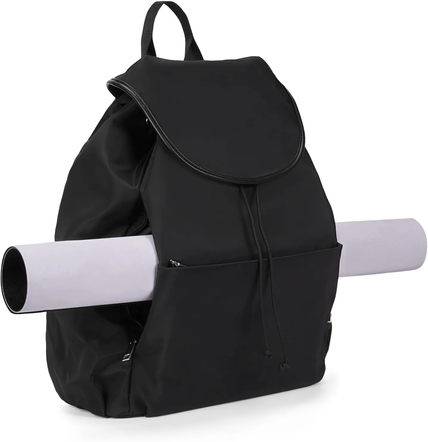 duffle bag black backpack black