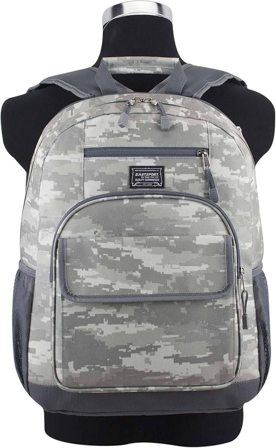 Eastsport Travel Backpack Large Tech Laptop Bag for Work, Gym, Hiking, Static Camo