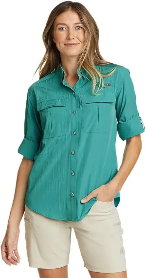 Eddie Bauer Women's UPF Guide Long-Sleeve Shirt